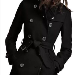 London Fog Black Trench coat